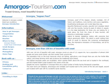 Tablet Screenshot of amorgos-tourism.com